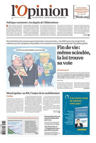 L’Opinion - 18-19 Avril 2025