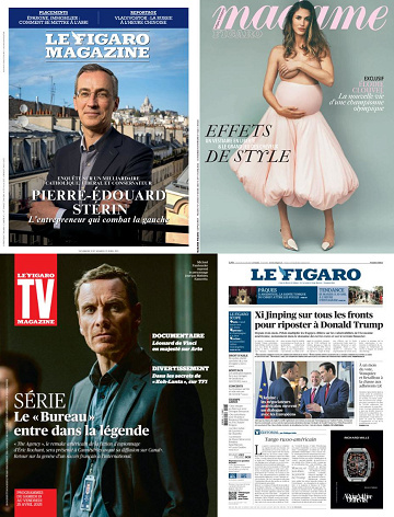 Pack Le Figaro et ses 3 suppléments - Vendredi 18 Avril 2025