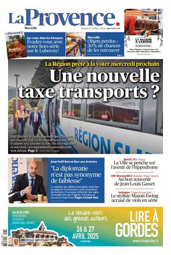 La Provence - 18 Avril 2025