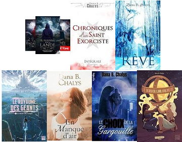 Pack 10 livres - Dana B. Chalys