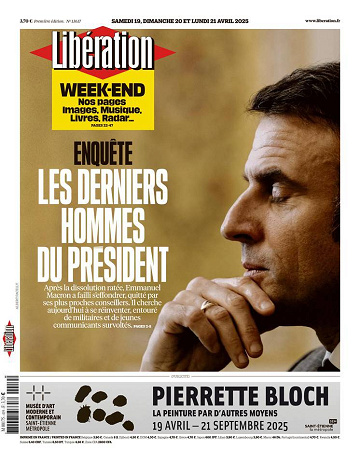 Libération du Samedi 19 et Lundi 21 Avril 2025
