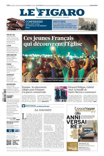 Le Figaro du Samedi 19 et Dimanche 20 Avril 2025