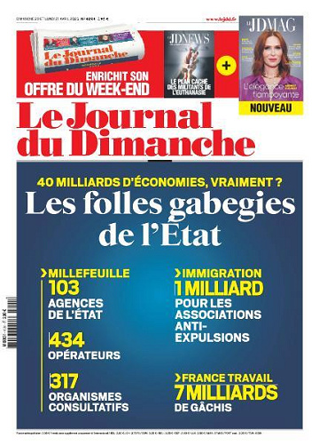 Le Journal du Dimanche - 20 Avril 2025