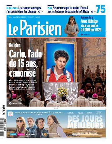 Le Parisien - 21 Avril 2025
