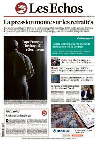 Les Echos - 22 Avril 2025