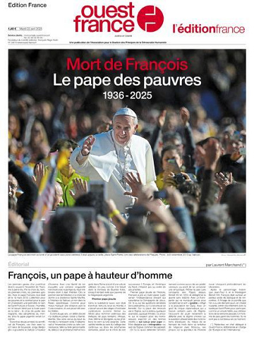 Ouest-France Édition France - 22 Avril 2025