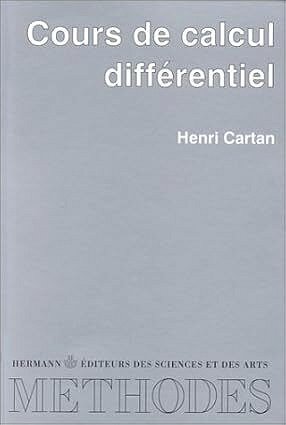 Cours de calcul différentiel - Henri Cartan (1967)