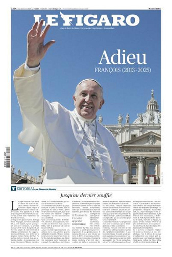 Le Figaro du Mardi 22 Avril 2025