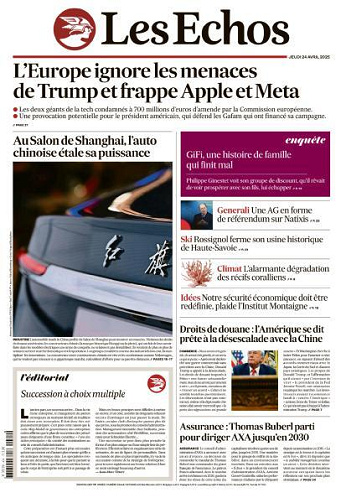 Les Echos - 24 Avril 2025