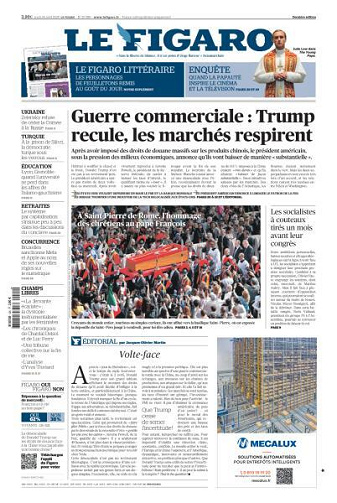 Le Figaro du Jeudi 24 Avril 2025
