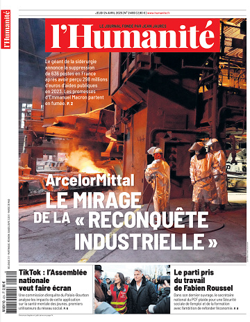 L’Humanite - 24 Avril 2025