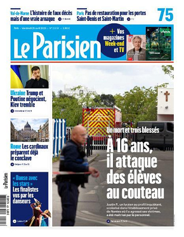 Le Parisien - 25 Avril 2025