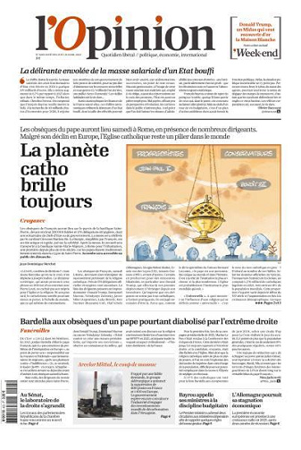 L’Opinion - 25-26 Avril 2025