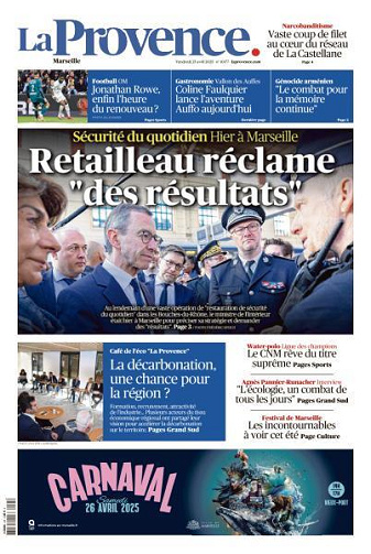 La Provence - 25 Avril 2025