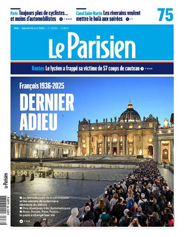 Le Parisien - 26 Avril 2025