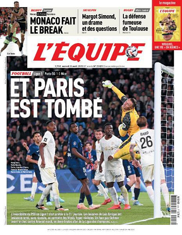 L’equipe du Samedi 26 Avril 2025