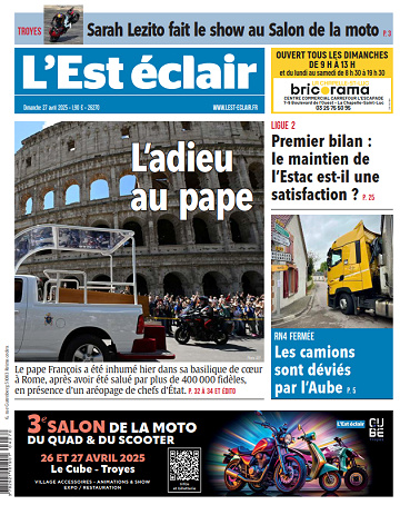 L'Est éclair - 27 Avril 2024