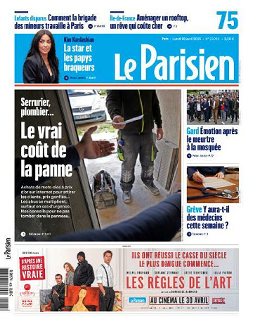 Le Parisien - 28 Avril 2025