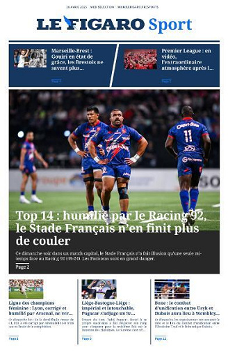 Le Figaro Sport - 28 Avril 2025