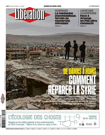 Libération du Mardi 29 Avril 2025
