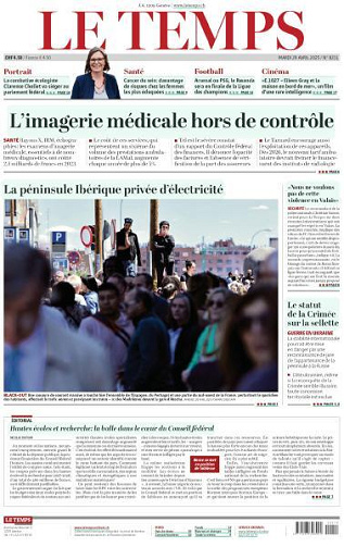 Le Temps - 29 Avril 2025