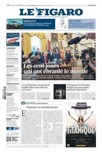 Le Figaro du Mardi 29 Avril 2025