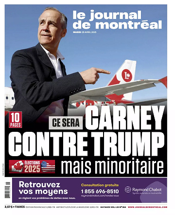 Le Journal de Montréal - Mardi 29 Avril 2025
