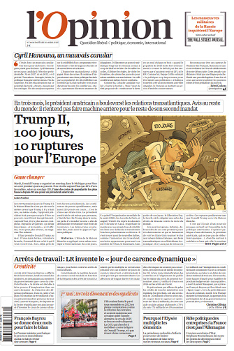 L’Opinion - 30 Avril 2025