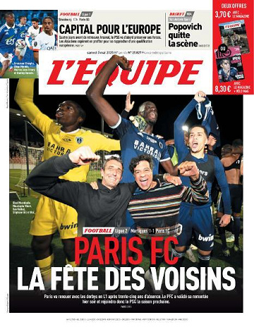 L’equipe du Samedi 3 Mai 2025