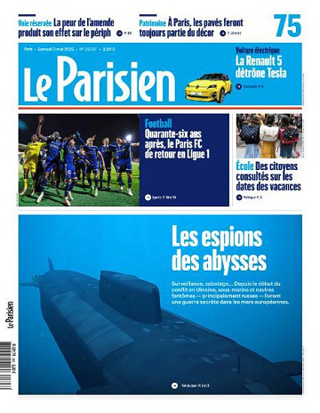 Le Parisien - 3 Mai 2025