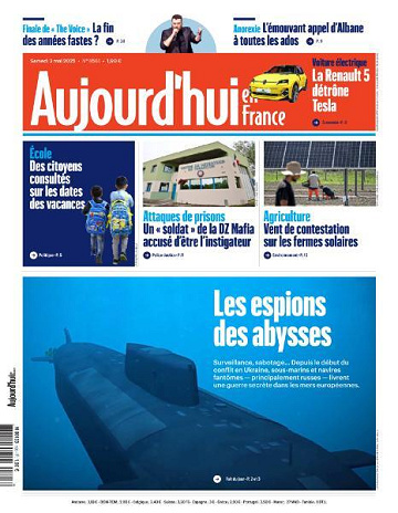 Aujourd’hui en France - 3 Mai 2025