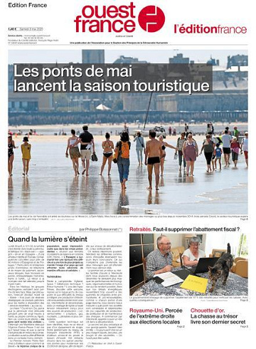 Ouest-France Édition France - 3 Mai 2025