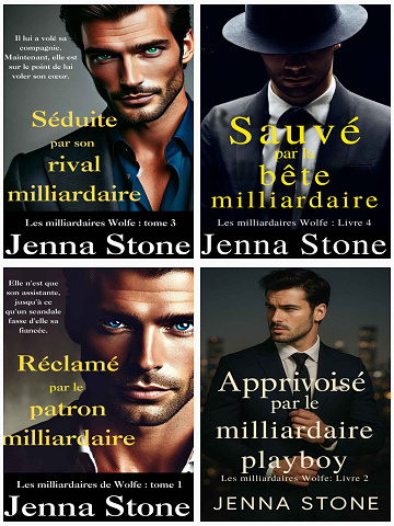 Les milliardaires Wolfe (T1 à T5) - Jenna Stone (2025)