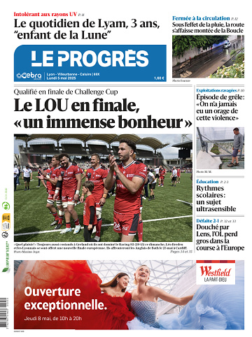 Le progrès Lyon - Lundi 5 Mai 2025
