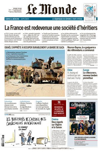 Le Monde du Mercredi 7 Mai 2025