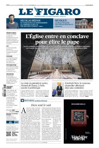 Le Figaro du Mercredi 7 Mai 2025