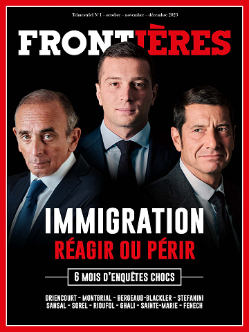 Frontières N°1 - Octobre Novembre Décembre 2023