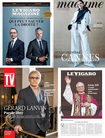 Pack Le Figaro et ses 3 suppléments - Vendredi 9 Mai 2025