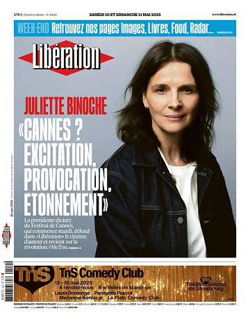 Libération du Samedi 10 et Dimanche 11 Mai 2025