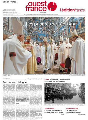Ouest-France Édition France - 10 Mai 2025