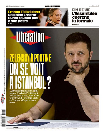 Libération du Lundi 12 Mai 2025