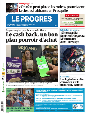 Le progrès Lyon - 13 Mai 2025
