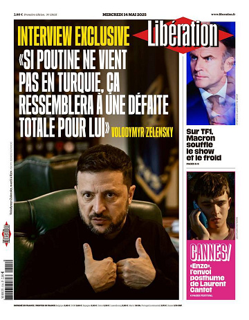 Libération du Mercredi 14 Mai 2025