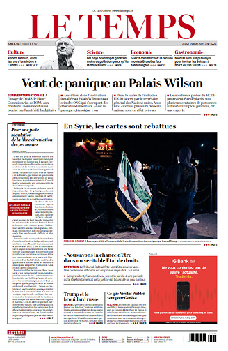 Le Temps - 15 Mai 2025
