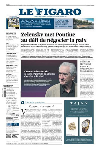 Le Figaro du Jeudi 15 Mai 2025
