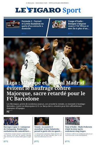 Le Figaro Sport - 15 Mai 2025