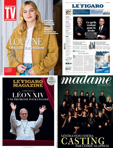 Pack Le Figaro et ses 3 suppléments - Vendredi 16 Mai 2025