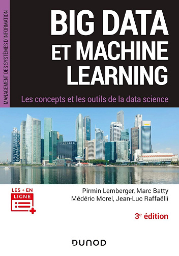 Pirmin Lemberger, Marc Batty, Médéric Morel, Jean-Luc Raffaëlli - Big Data et Machine Learning - 3e éd. : Les concepts et les outils de la data science (Management des systèmes d'information)