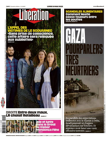 Libération du Lundi 19 Mai 2025
