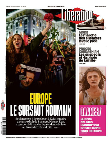 Libération du Mardi 20 Mai 2025